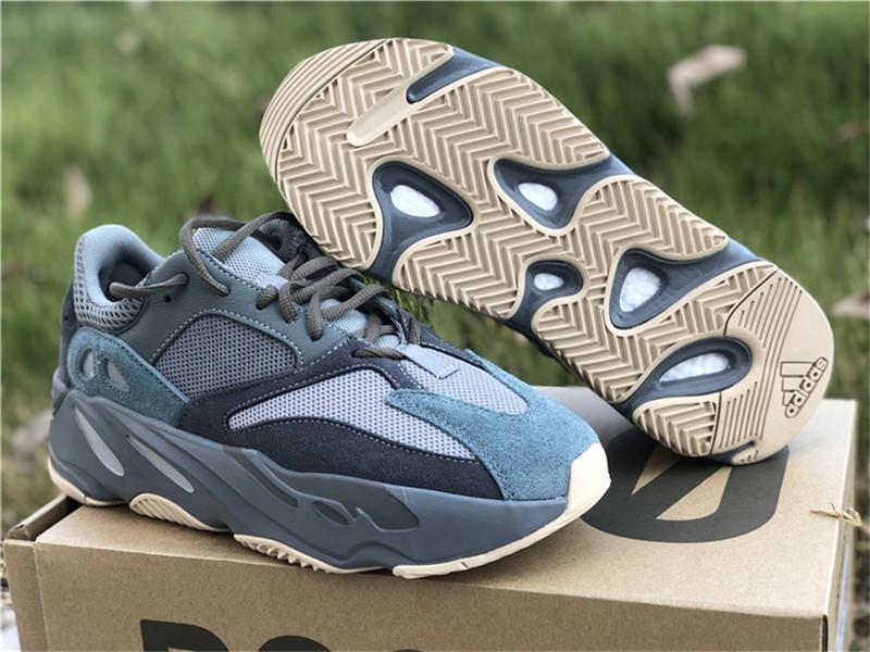 PK GOD YEEZY 700 BOOST Teal Blue RETAIL MATERIALS READY TO SHIP